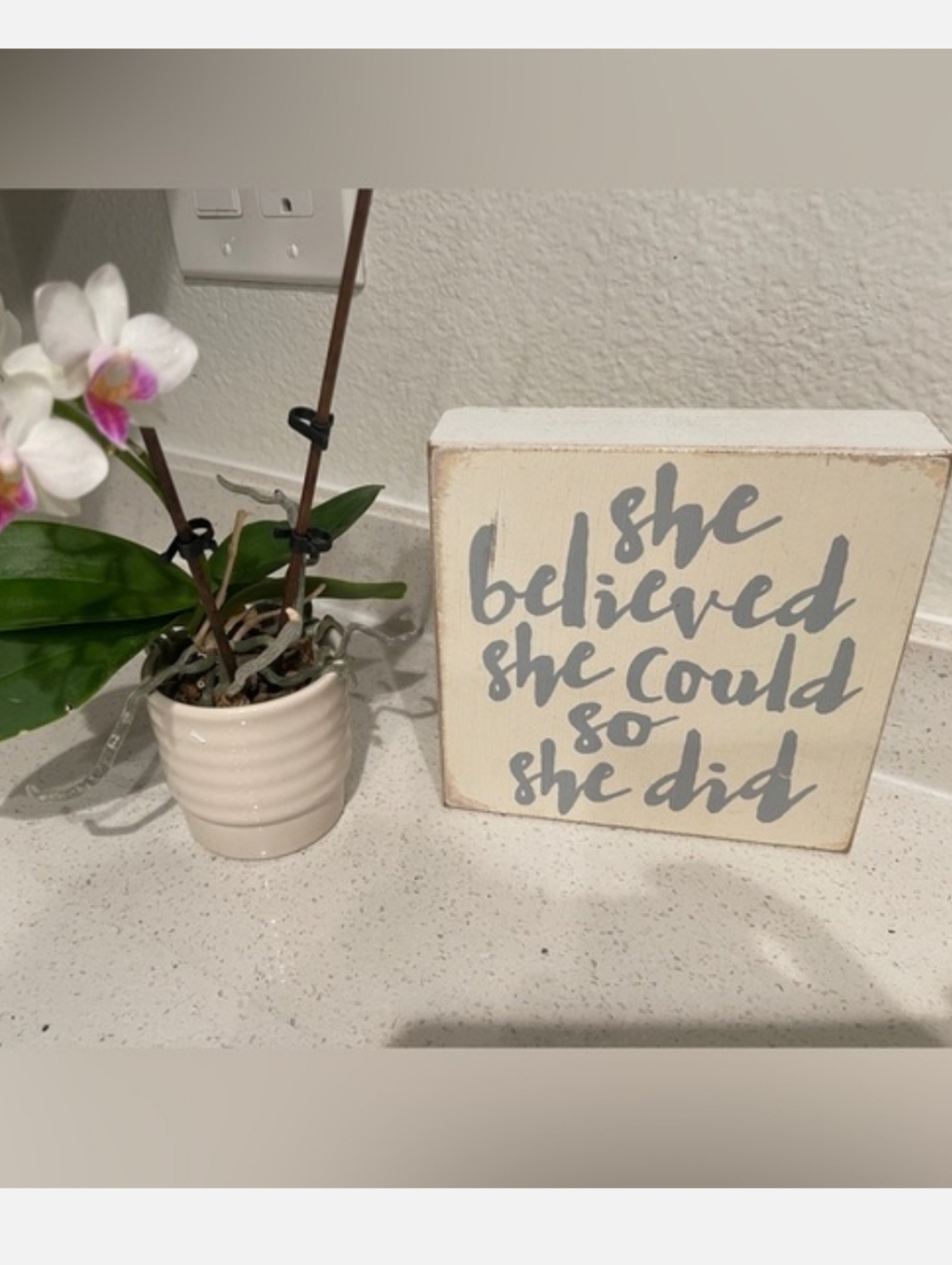 Inspirational Wooden Sign